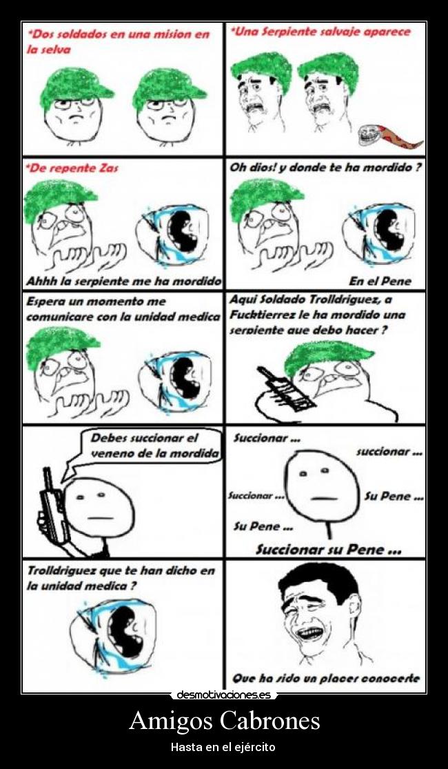 Amigos Cabrones - Hasta en el ejército 