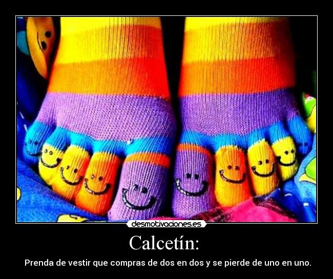 Calcetín:  - 