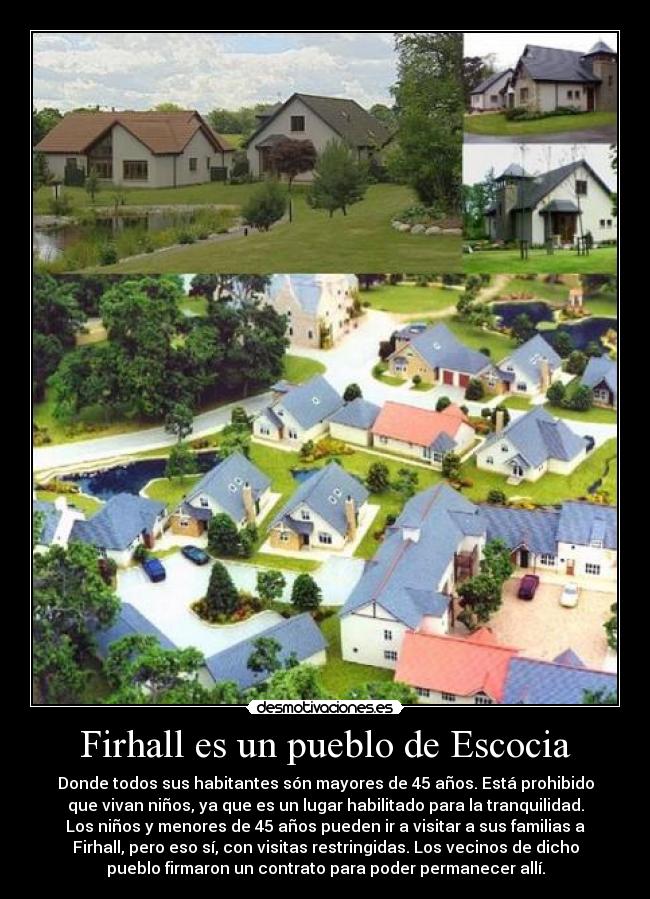 Firhall es un pueblo de Escocia -