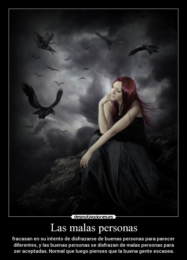 Las malas personas -