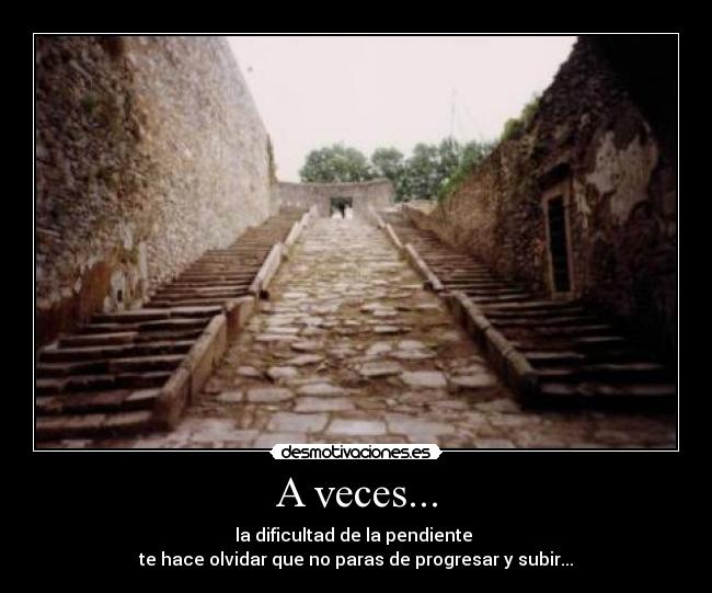 A veces... - 