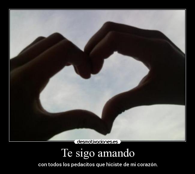 Te sigo amando - 