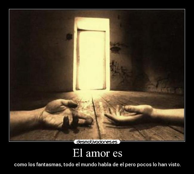 El amor es -