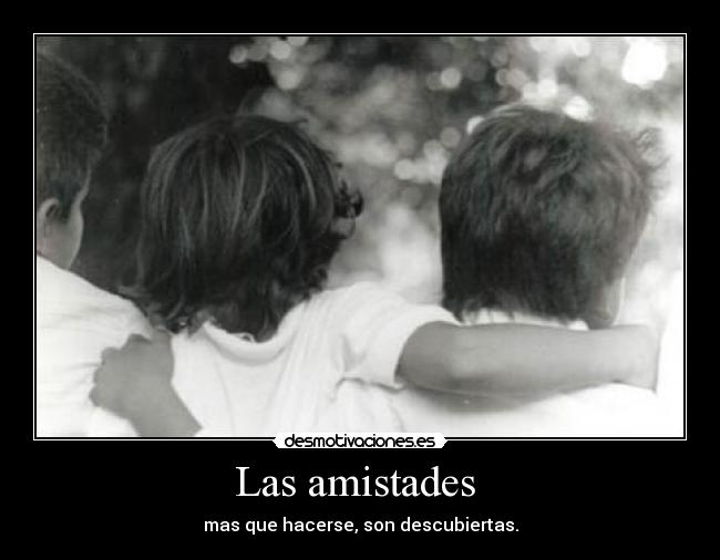 Las amistades  - 