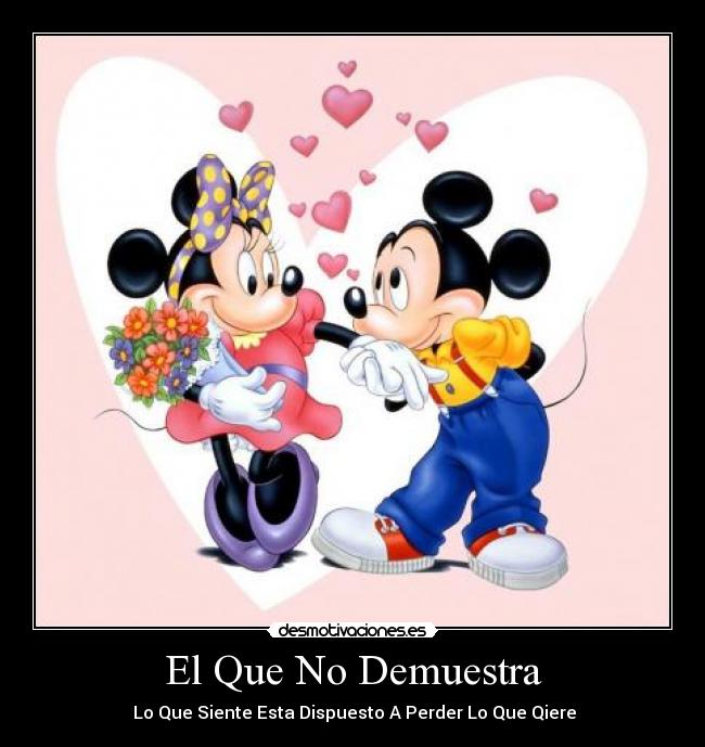 El Que No Demuestra - 