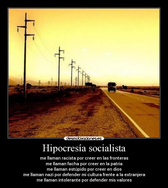 Hipocresía socialista - 