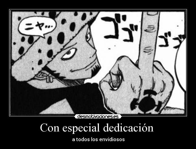 Con especial dedicación  - 