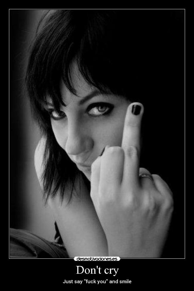 Dont cry -