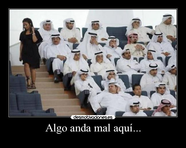 Algo anda mal aquí... -