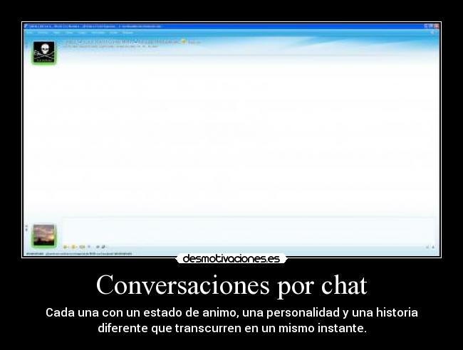 Conversaciones por chat - 