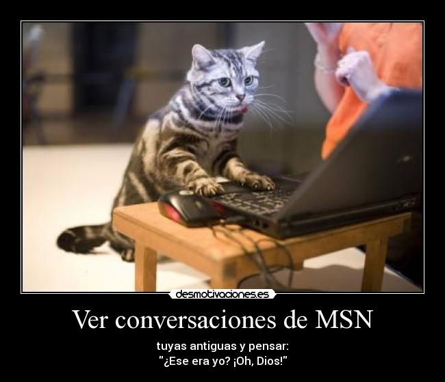 Ver conversaciones de MSN - 
