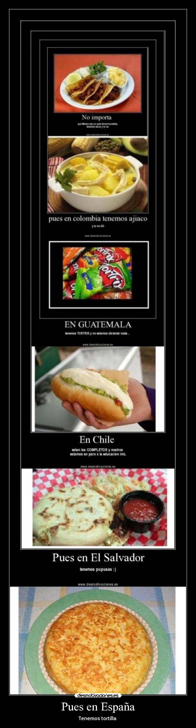 Pues en España - Tenemos tortilla