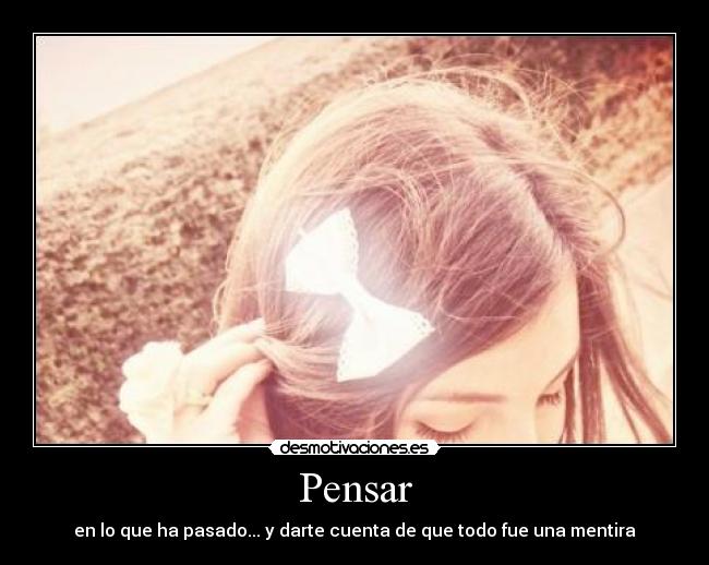 Pensar -