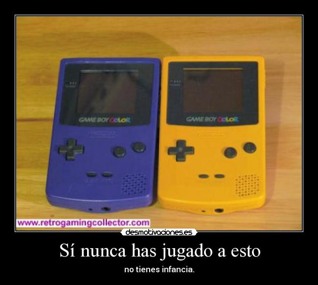 Sí nunca has jugado a esto -