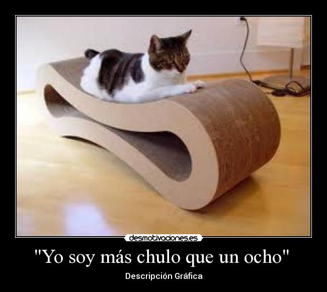 Yo soy más chulo que un ocho  - Descripción Gráfica