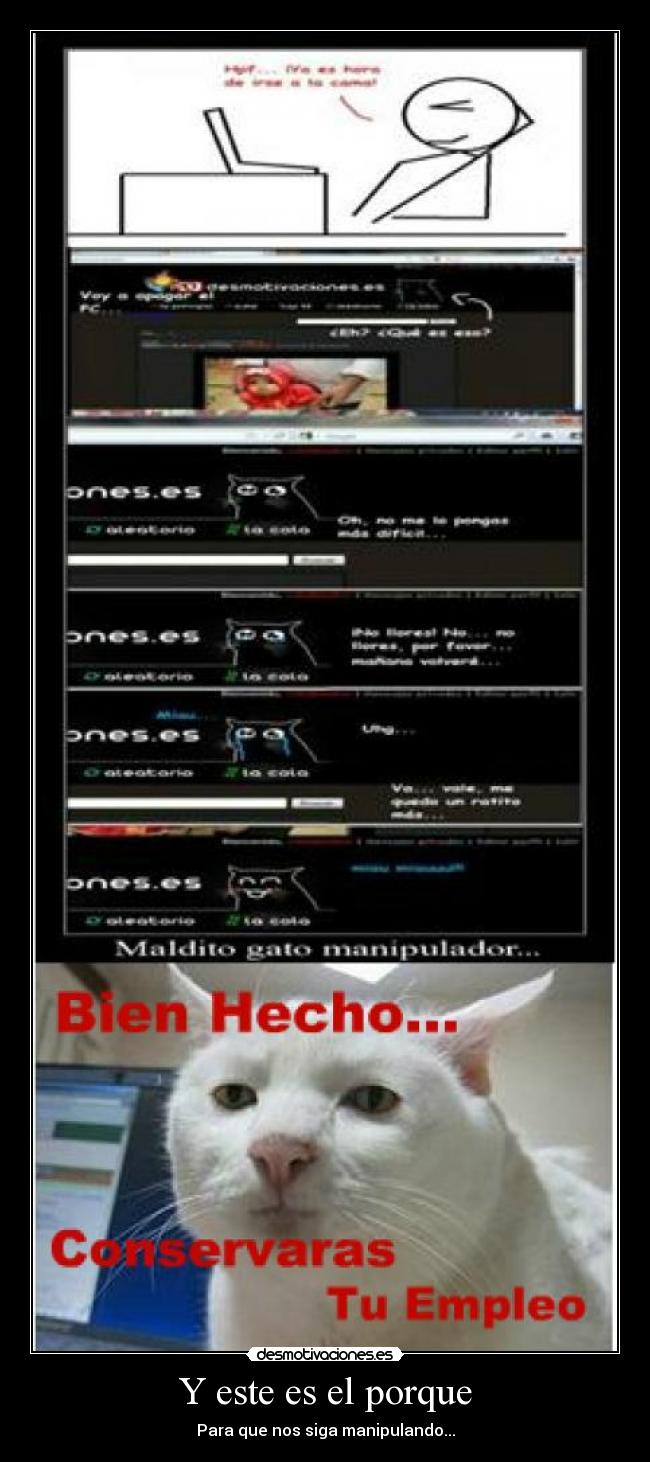 Y este es el porque -