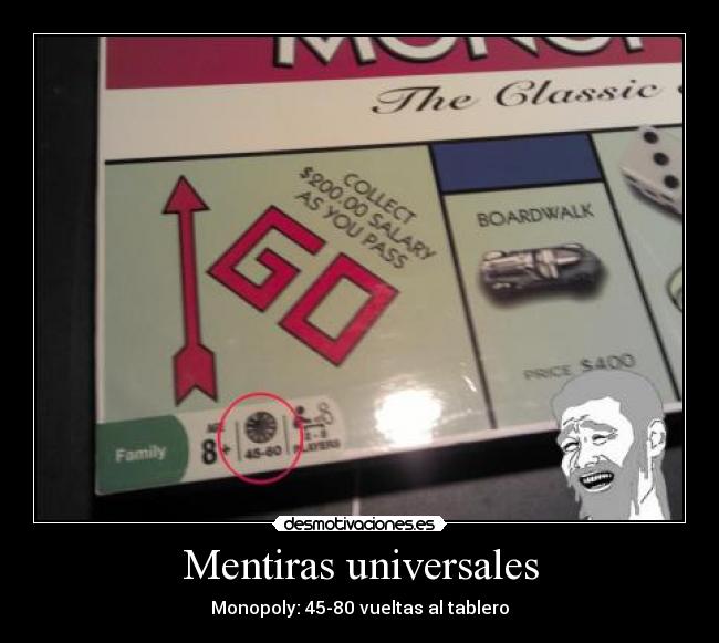 Mentiras universales - 