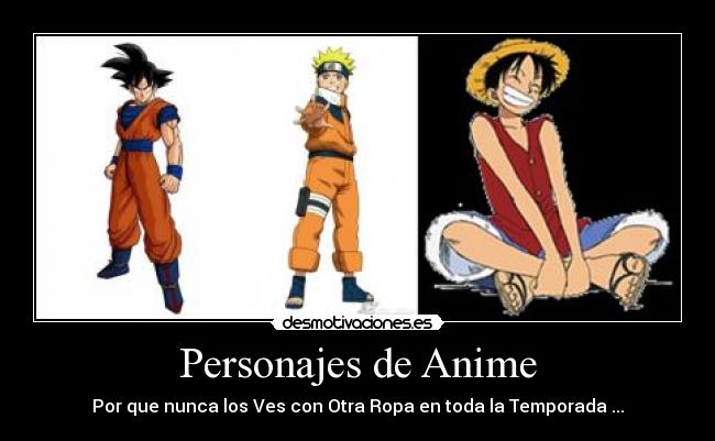 Personajes de Anime - 