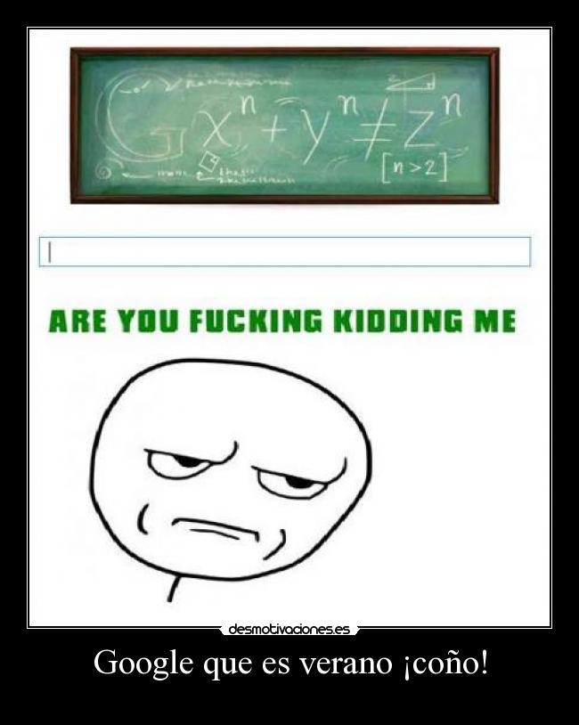 Google que es verano ¡coño! - 
