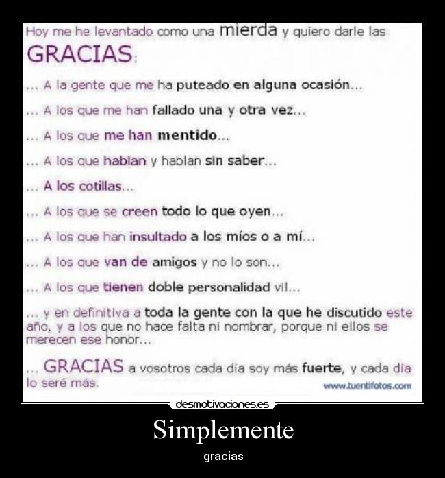 Simplemente -