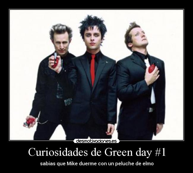 Curiosidades de Green day #1 - 