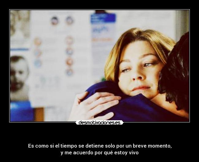 carteles tiempo vivo anatomia grey derek amor desmotivaciones