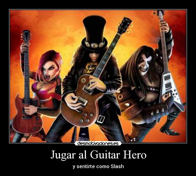 Jugar al Guitar Hero - 
