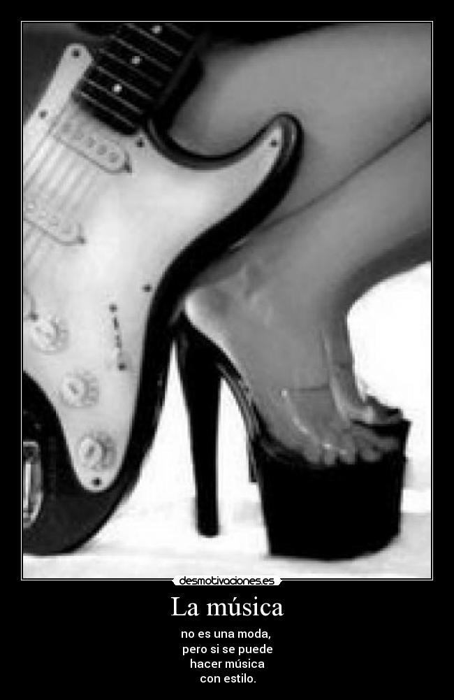 La música -