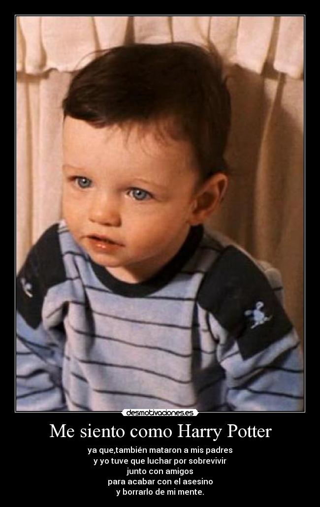 carteles siento como harry potter desmotivaciones