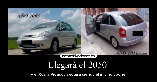 Llegará el 2050 -