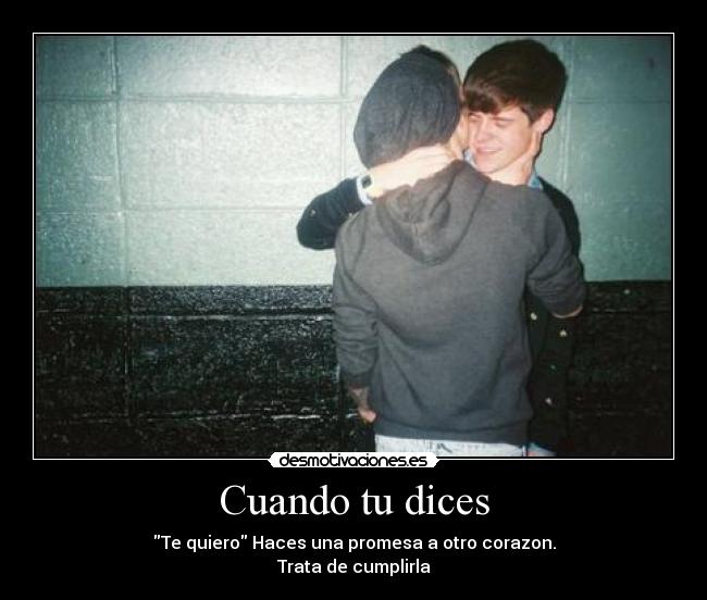 Cuando tu dices - 