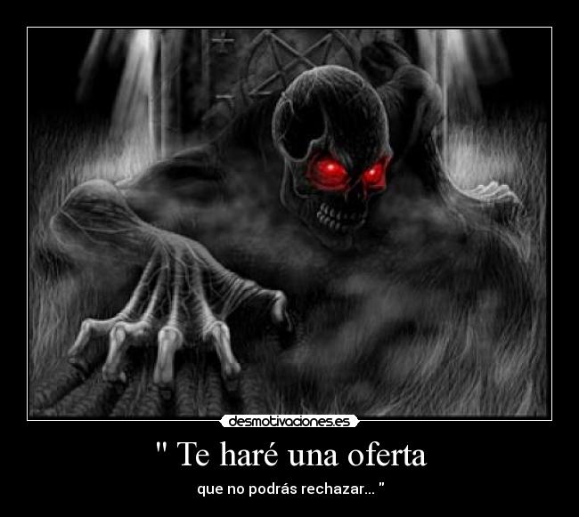 Te haré una oferta -