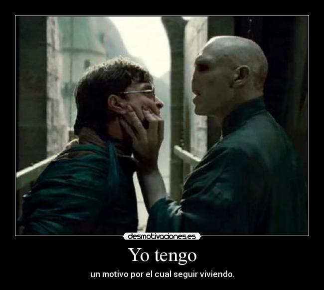 carteles motivo vivir harry potter voldemort korcho desmotivaciones