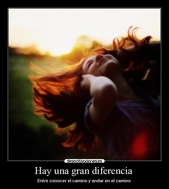 Hay una gran diferencia -