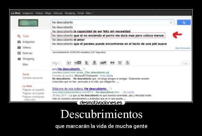 Descubrimientos - que marcarán la vida de mucha gente