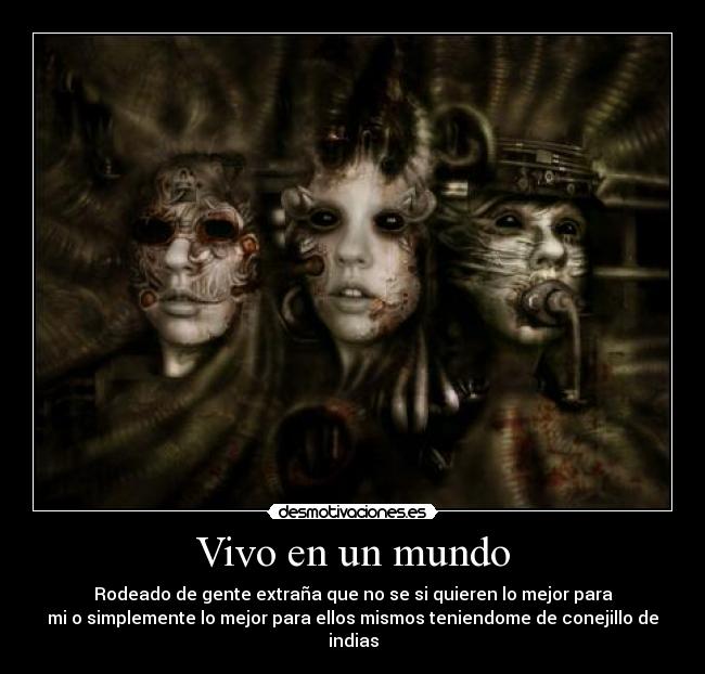 Vivo en un mundo - 