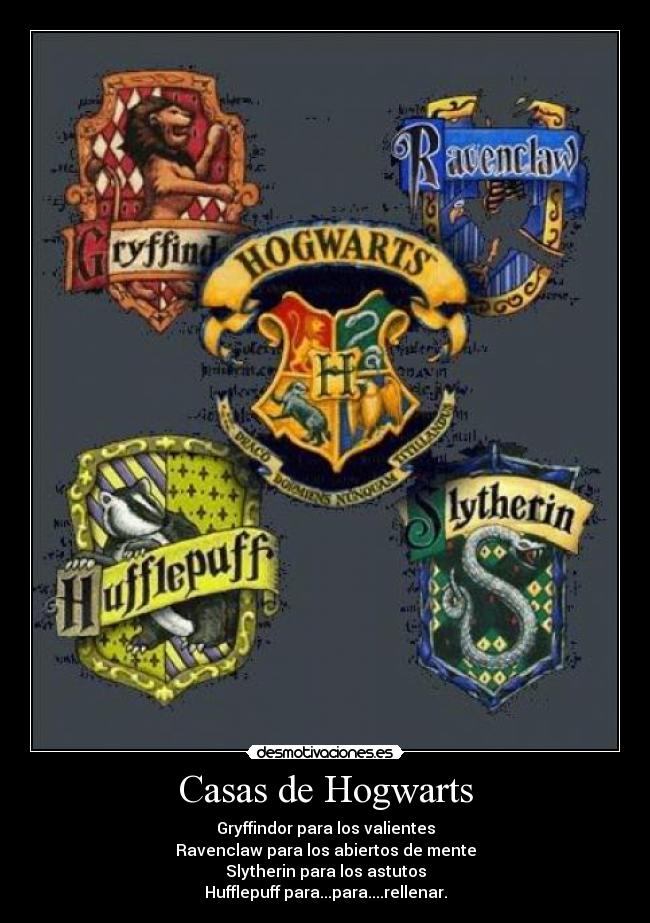 Casas de Hogwarts -