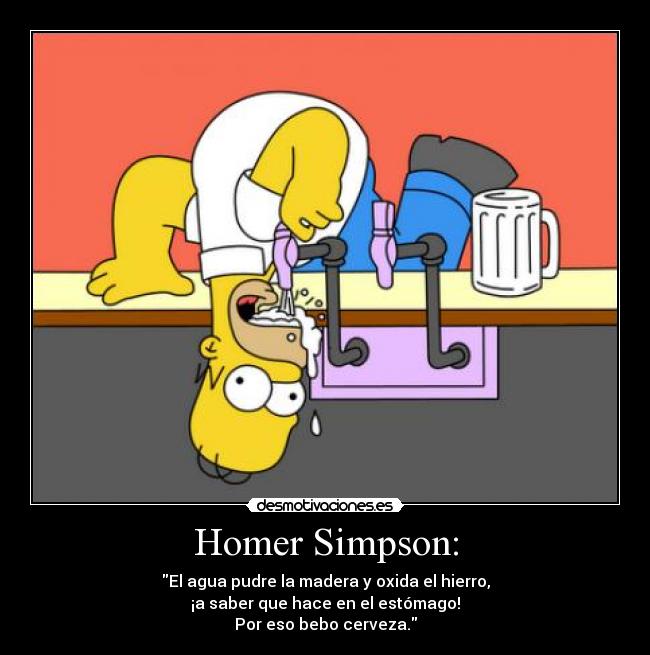 Homer Simpson: -