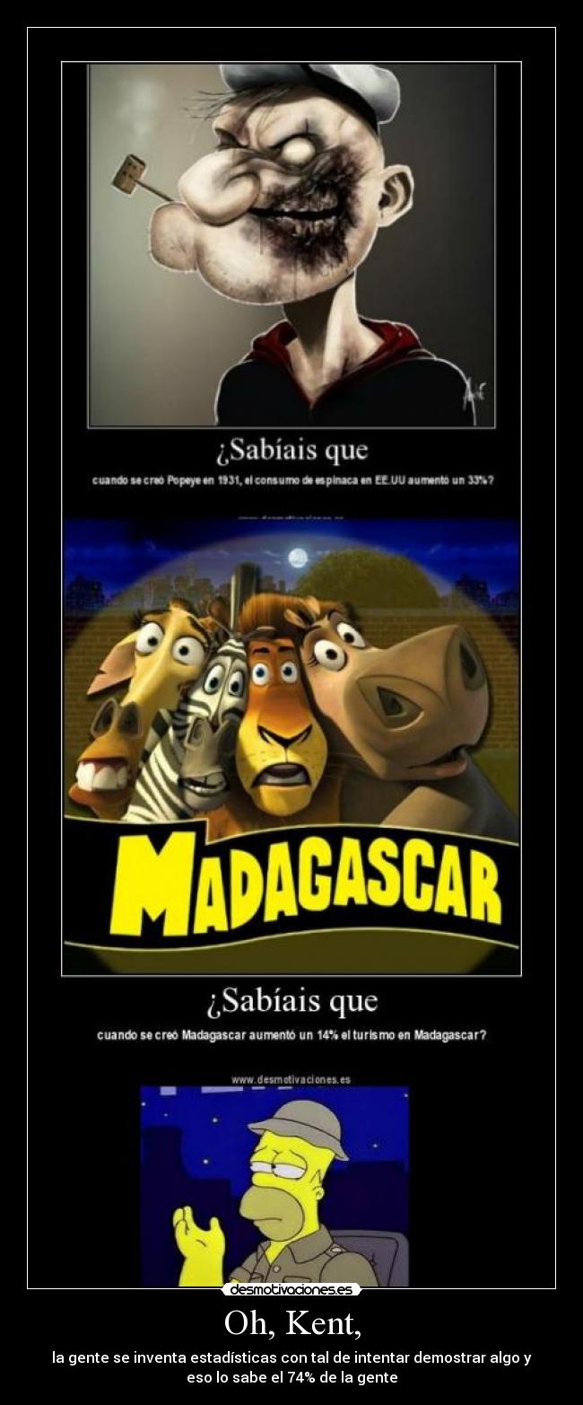 carteles homer estadisticas desmotivaciones