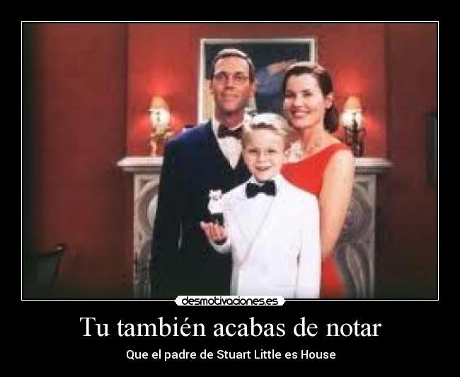 Tu también acabas de notar -