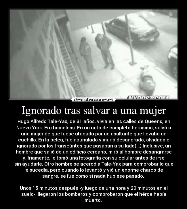 carteles mujer ignorado desmotivaciones