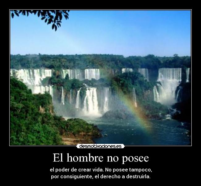 El hombre no posee - 
