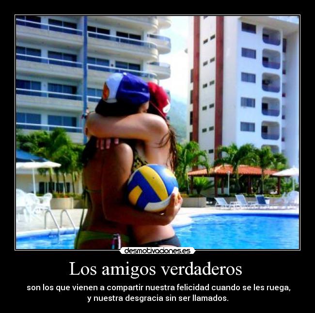 Los amigos verdaderos  - 
