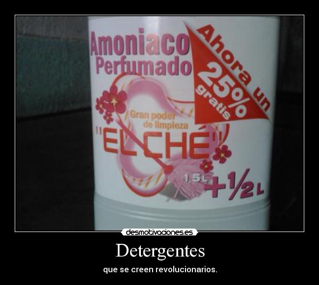 Detergentes -