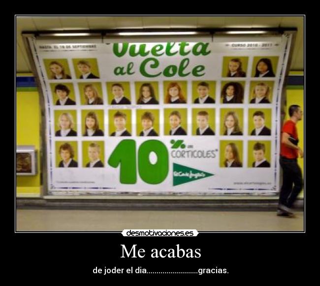 carteles colegio jdoer desmotivaciones