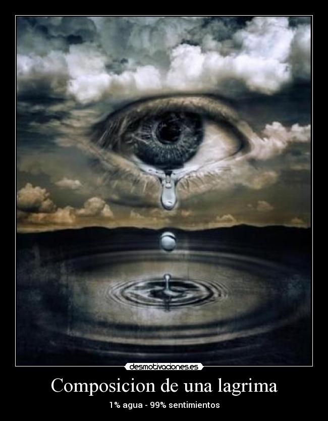 Composicion de una lagrima - 