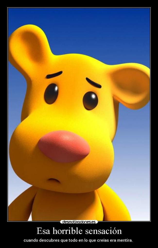 Esa horrible sensación - 