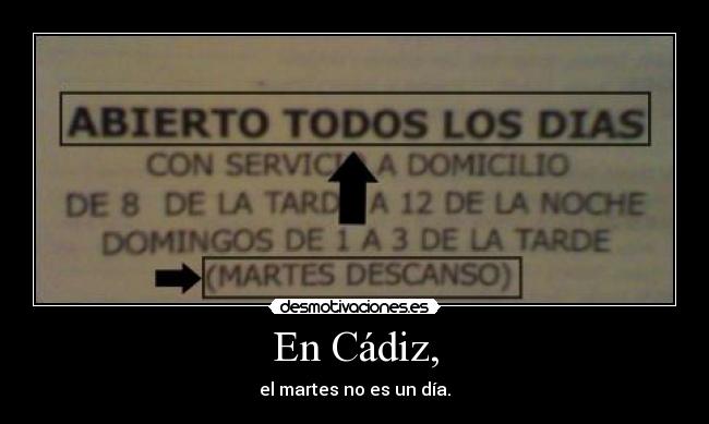 En Cádiz, - 