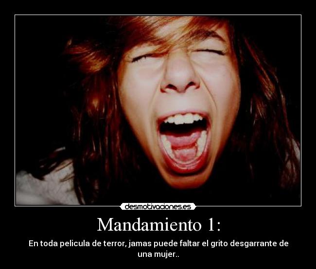 Mandamiento 1: -