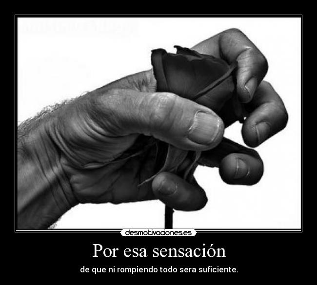 Por esa sensación - 